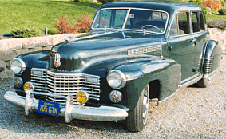 1941 Cadillac interior