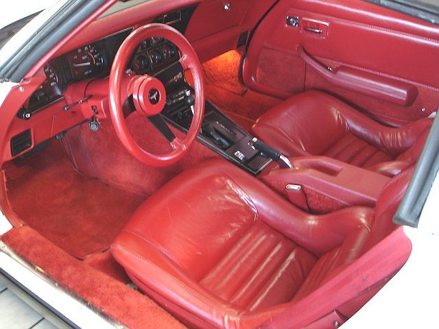 1981 Corvette Interior
