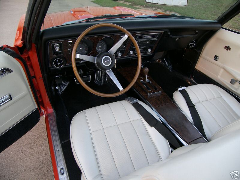 1969 Firebird interior