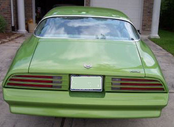 Green 1976 Firebird