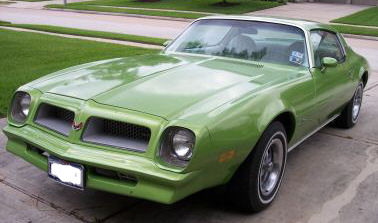 Green 1976 Firebird
