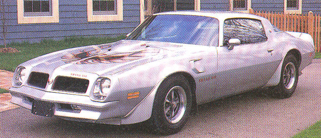 Silver 1976 Trans Am