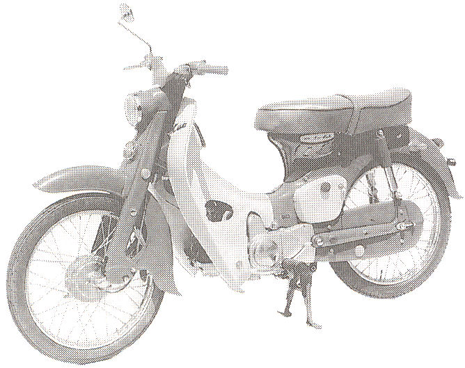 1960-62 Honda C102 Super Cub