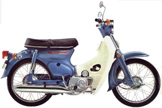 Honda Cub C50 (long seat)