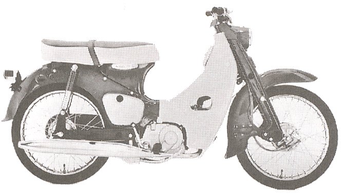 1962-70 Honda Cub CA100