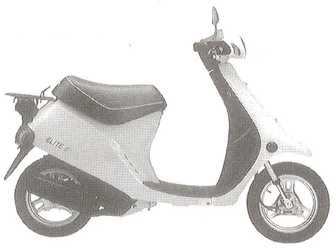 1989 Honda Elite 50E (SB50P)