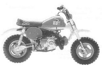 1987 Honda Z50R