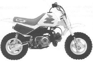 1991 Honda Z50R