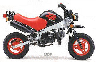 1988 Honda ZB50