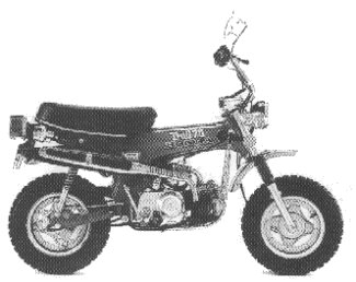 1976 Honda CT70