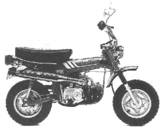 1977 Honda CT70