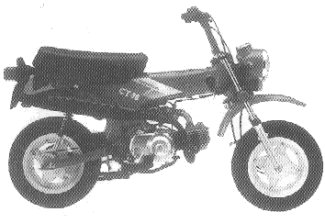 1991 Honda CT70