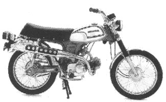 1972 Honda CL70K3