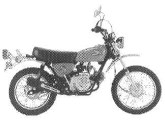 1976 Honda XL70