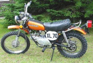 1974 Honda XL70K0