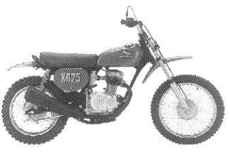 1974 Honda XR75K1