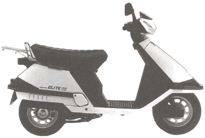 1986 Honda Elite 80 (CH80)