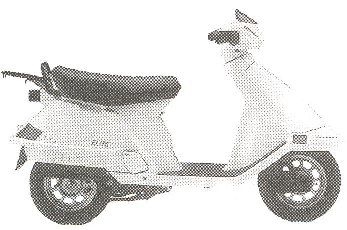 1990 Honda Elite 80 (CH80)