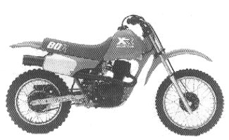 1986 Honda XR80R