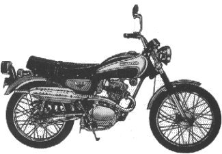 1973 CL100S3 Scrambler 100S