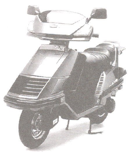 1985 Honda Elite 150 Deluxe (CH150D)