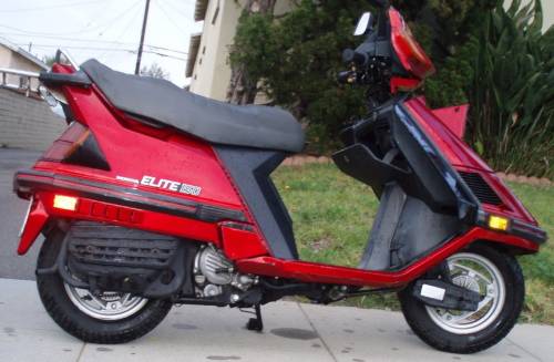 1986 Honda Elite 150 Deluxe (CH150D)<br />Click image to enlarge