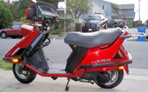 1986 Honda Elite 150 Deluxe (CH150D)<br />Click image to enlarge