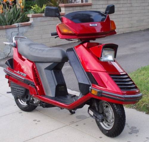 1986 Honda Elite 150 Deluxe (CH150D)<br />Click image to enlarge