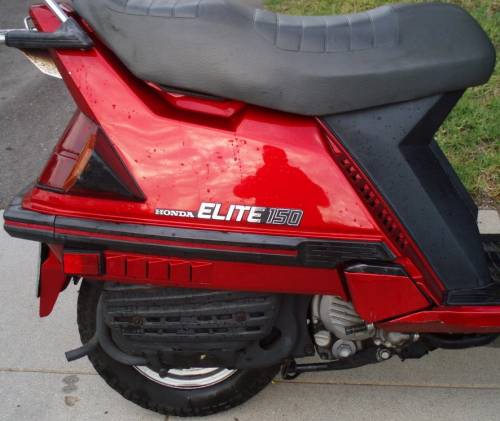 1986 Honda Elite 150 Deluxe (CH150D)<br />Click image to enlarge