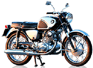 Honda Super Hawk 305 CB77