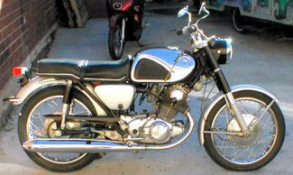 Honda Super Hawk 305 CB77