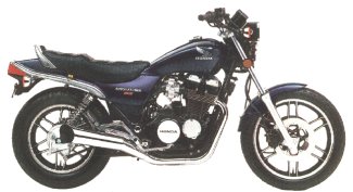 1985 CB650SC NIGHTHAWK