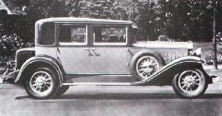 1931 five-passenger sedan