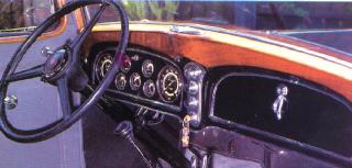 1933 LaSalle 345C RS coupe interior